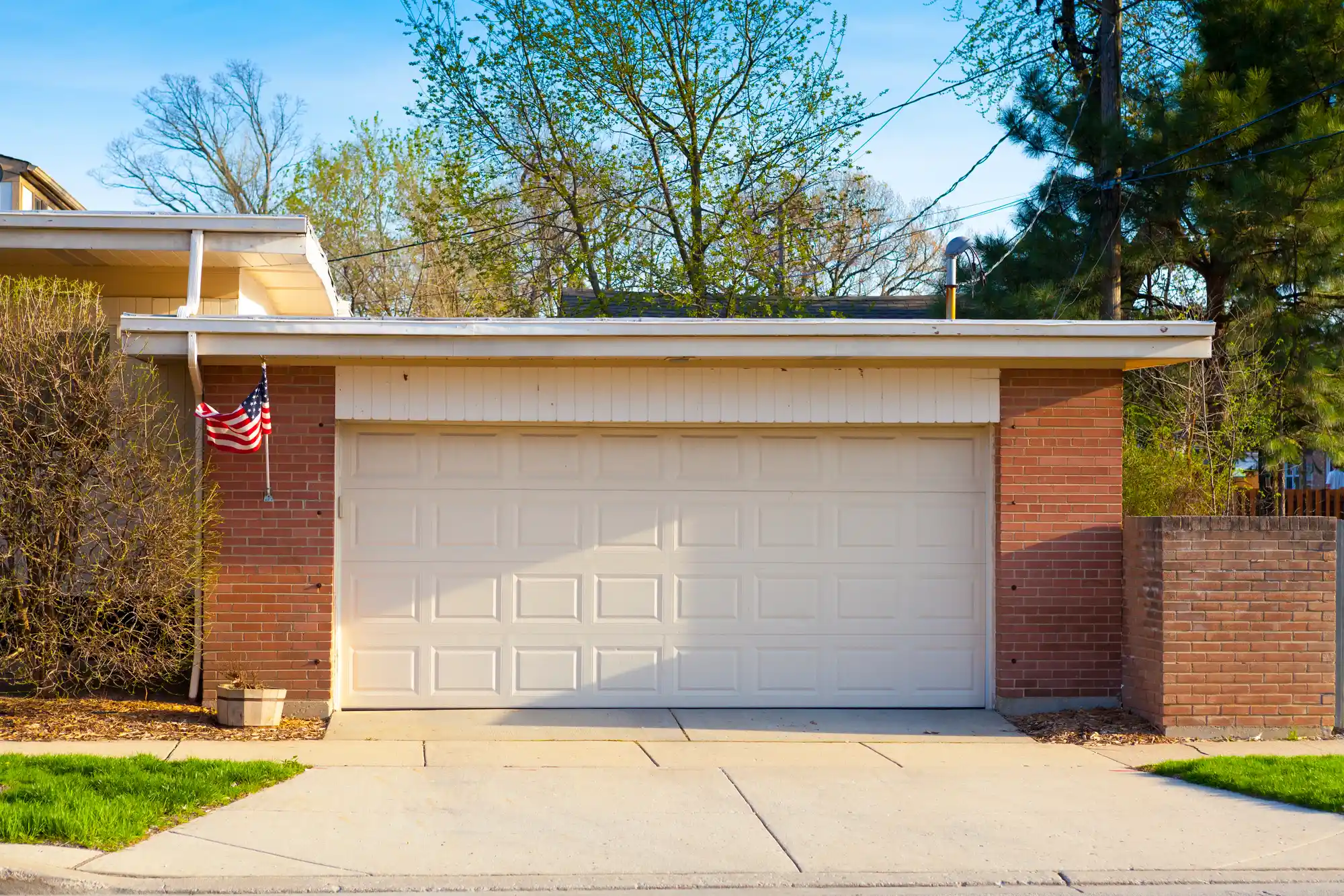 Garage door installation on a home in Murray