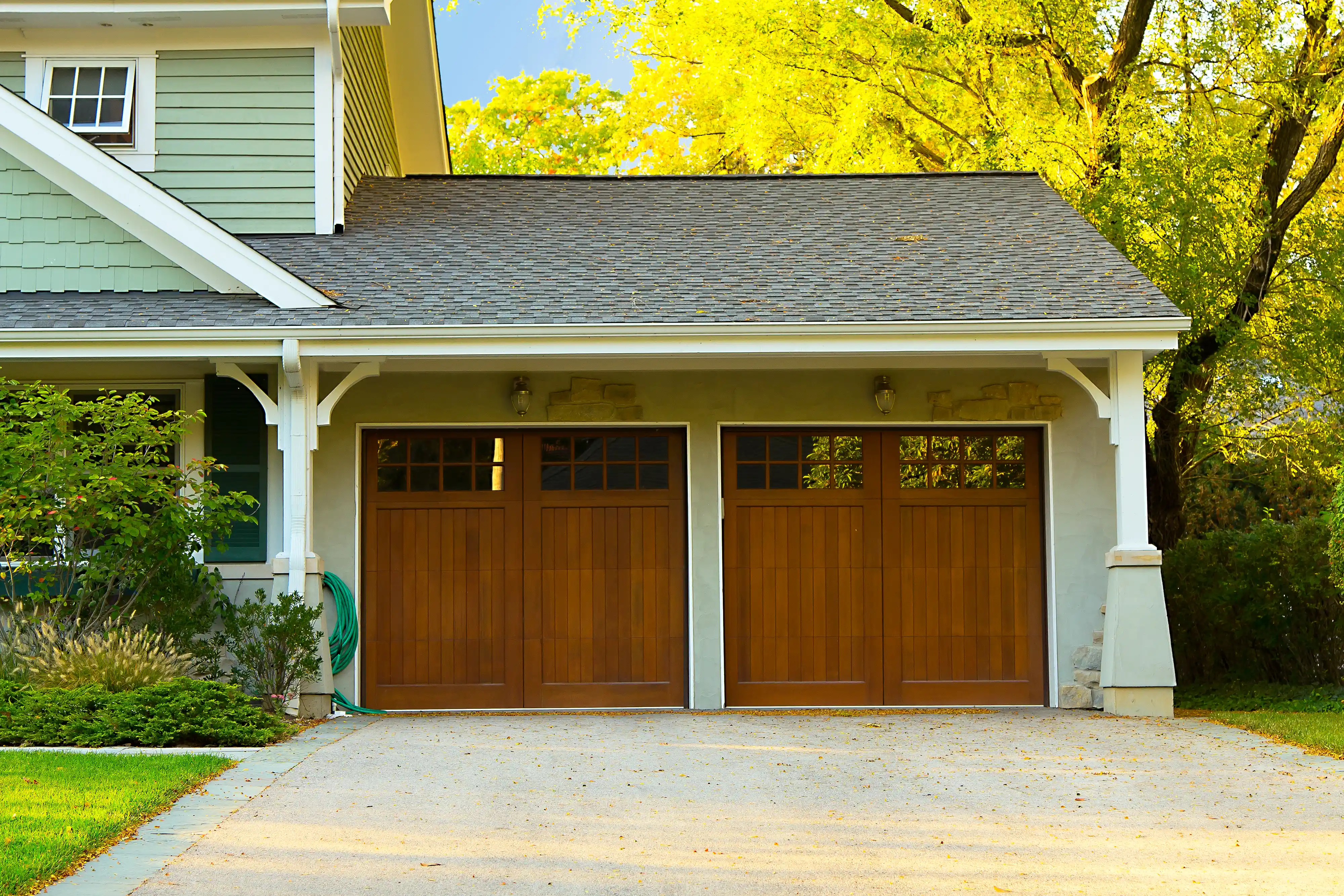 Garage door installation on a home in South Jordan