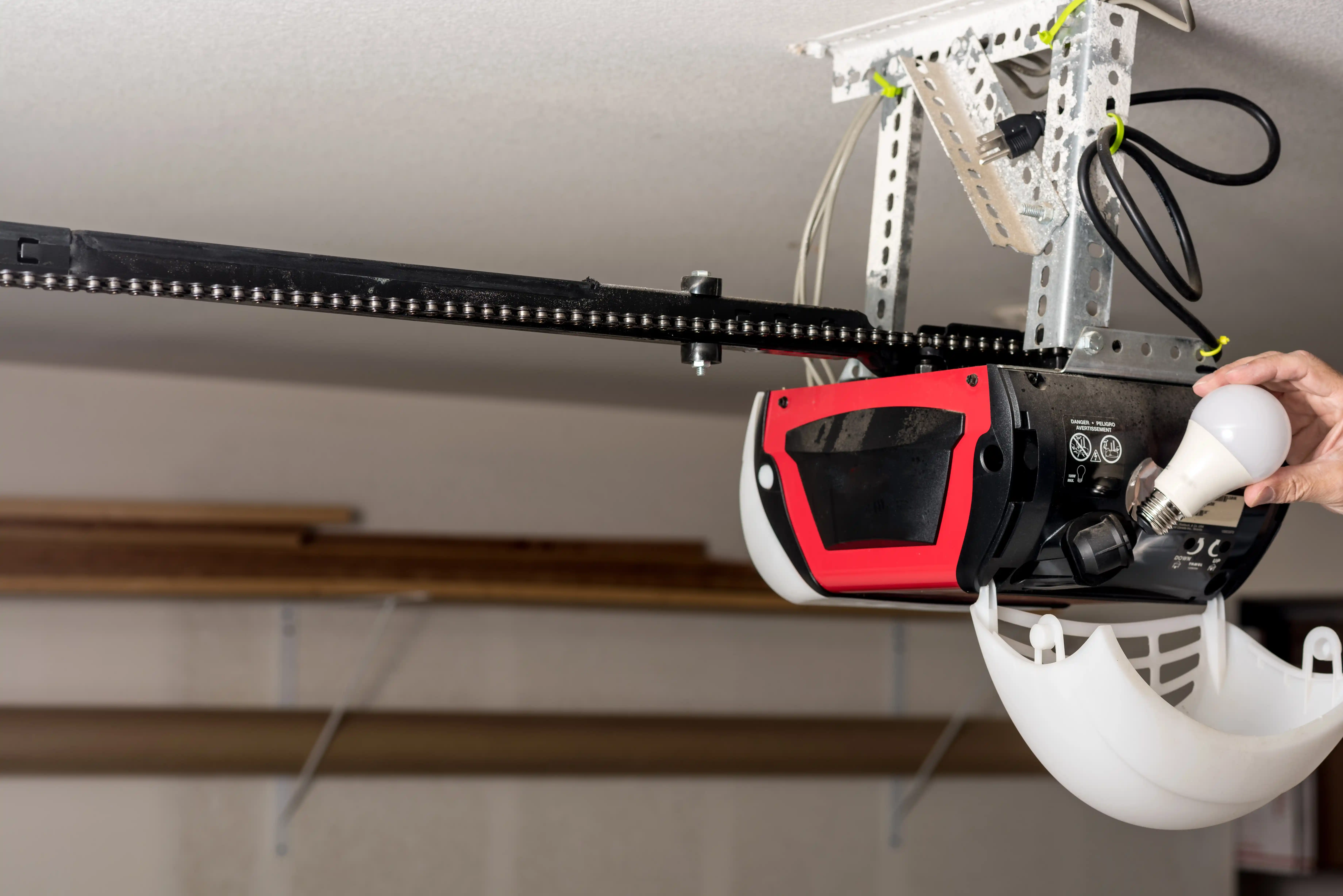 Garage door opener repair service in Salt Lake City home garage